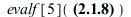 evalf[5](`+`(`*`(`/`(1, 61), `*`(`+`(`*`(2, `*`(`^`(119, `/`(1, 2)))), `-`(`*`(2, `*`(`^`(457, `/`(1, 2)))))), `*`(`^`(61, `/`(2, 3))))))); 